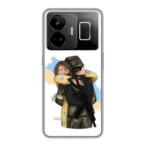Патриотический Чехол для Realme GT3 (Верим в ЗСУ)