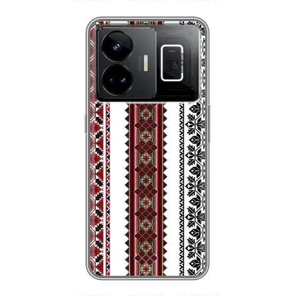 Чехол с рисунком «Вышиваночки» для Realme GT3 Чехол с рисунком «Вышиваночки» для Realme GT3