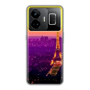Чохол Ейфелева Вежа на Realme GT3 (Яскрава башня)