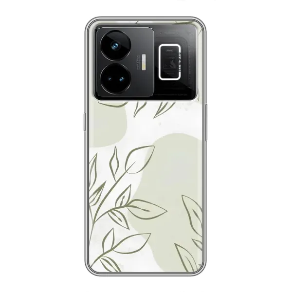 Чехол с рисунком «Зелёный дизайн» для Realme GT3 Чехол с рисунком «Зелёный дизайн» для Realme GT3