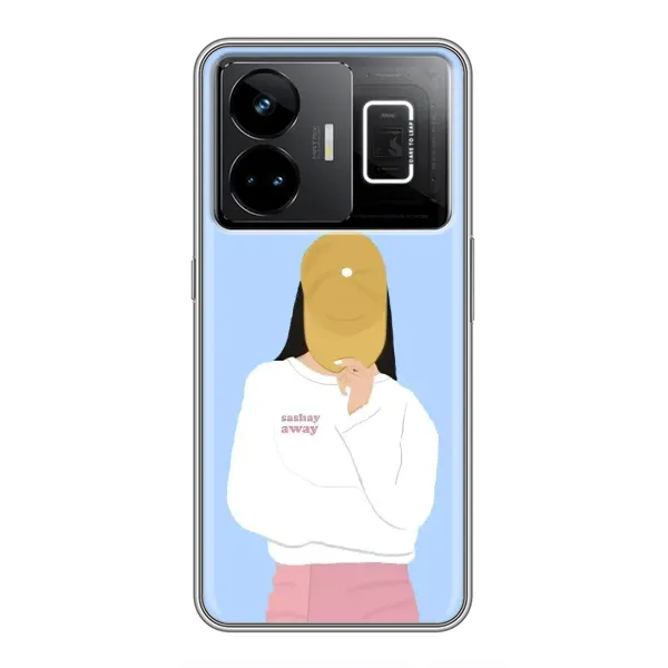 Чехол с рисунком «Желтая кепка» для Realme GT3 Чехол с рисунком «Желтая кепка» для Realme GT3