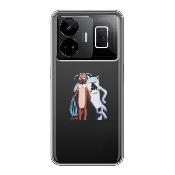 Чехол с рисунком «Шо, опять» для Realme GT3 Чехол с рисунком «Шо, опять» для Realme GT3