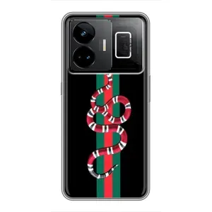 Чохли бренд ГУЧЧІ для Realme GT3 (Змій Гуччі)