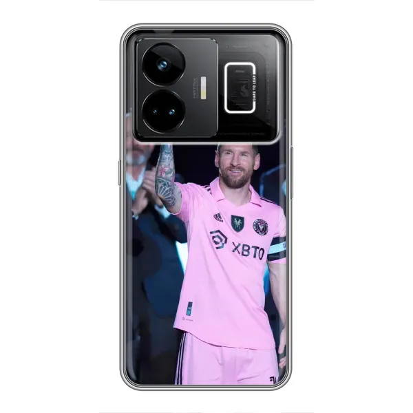 Чехол с рисунком «Золотой мяч Месси» для Realme GT3 Чехол с рисунком «Золотой мяч Месси» для Realme GT3