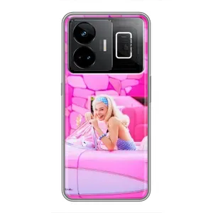 Силиконовый Чехол Барби Фильм на Realme GT3 (Зставка)