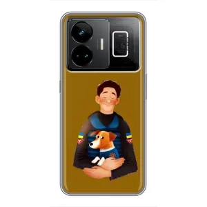 Чехол с принтом для Realme GT3 (ЗСУ Патрон)
