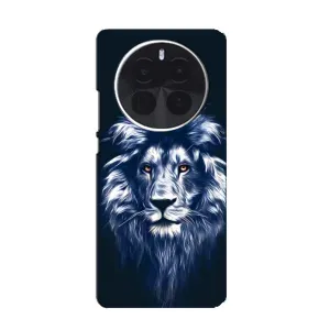 Чохол з картинкою на Realme GT5 Pro (Лев – синій)
