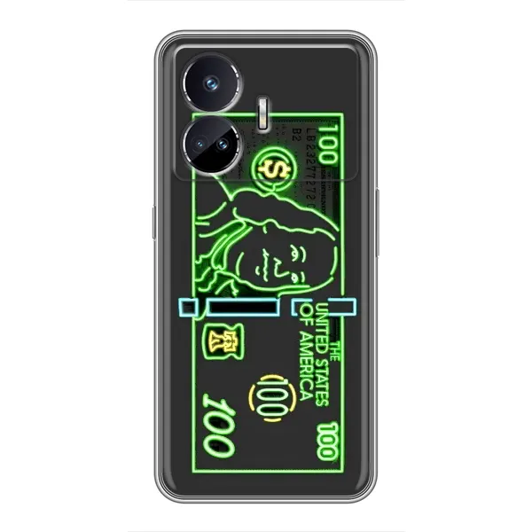 Чехол с рисунком «Баксы» для Realme GT5