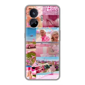 Силиконовый Чехол Барби Фильм на Realme GT5 (Барби стиль)