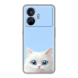 Чохол на тематику: Коти для Realme GT5 (Білий кіт)