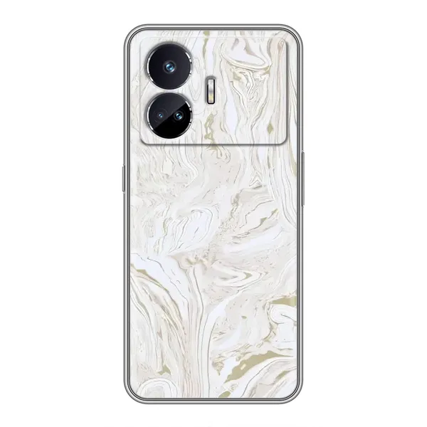Чехол с рисунком «белый мрамор» для Realme GT5 Чехол с рисунком «белый мрамор» для Realme GT5
