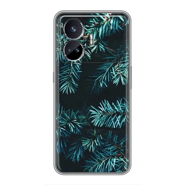 Чехол с рисунком «Ель» для Realme GT5 Чехол с рисунком «Ель» для Realme GT5