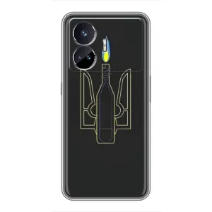 Чехол с картинкой (Патриотический ГЕРБ) на Realme GT5 (Герб - Молотова)