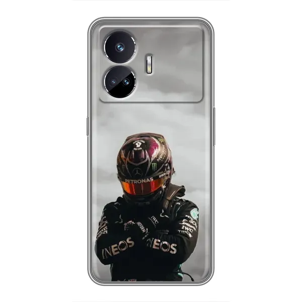Чехол с рисунком «Хэмилтон 44» для Realme GT5 Чехол с рисунком «Хэмилтон 44» для Realme GT5