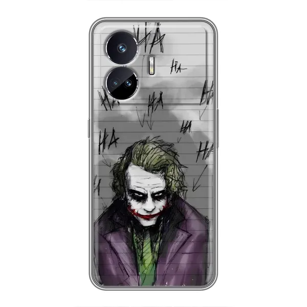 Чехол с рисунком «Joker клоун» для Realme GT5 Чехол с рисунком «Joker клоун» для Realme GT5