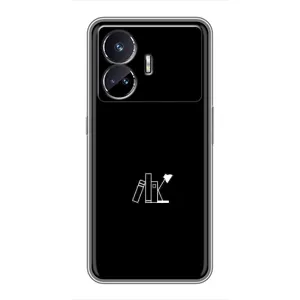 Чохол з картинками на чорному фоні для Realme GT5 (Книжки)
