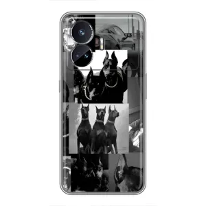 Чохол ДОБЕРМАН  для Realme GT5 (Колаж Доберман)