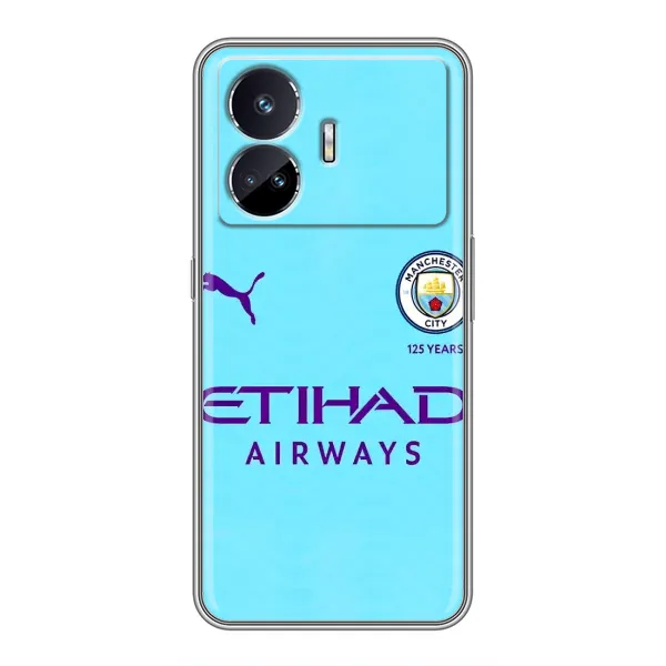 Чехол с рисунком «Man City» для Realme GT5 Чехол с рисунком «Man City» для Realme GT5