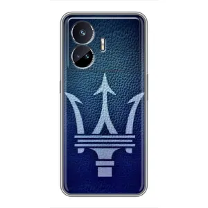 Чехлы с тематикой "Крутые машины" на Realme GT5 (Лого Maserati)