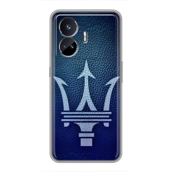 Чехол с рисунком «Лого Maserati» для Realme GT5 Чехол с рисунком «Лого Maserati» для Realme GT5