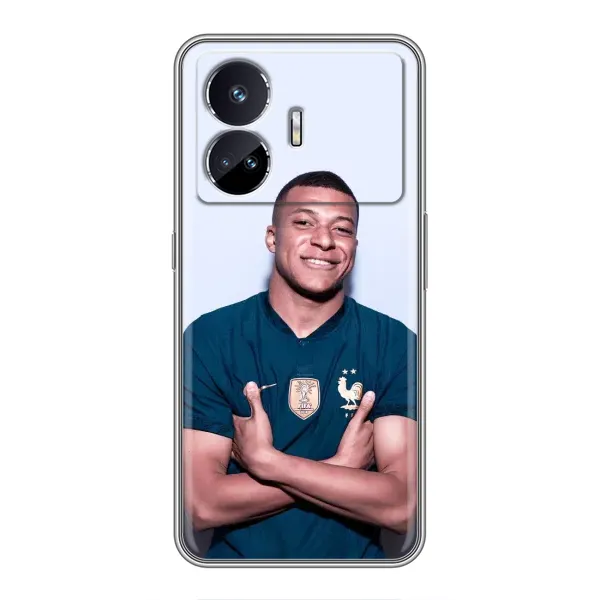 Чехол с рисунком «Мбаппешичка» для Realme GT5 Чехол с рисунком «Мбаппешичка» для Realme GT5