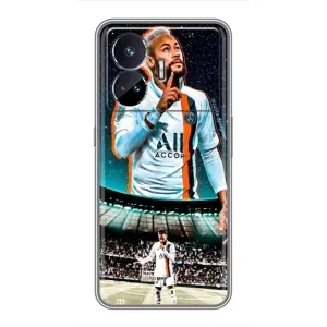 Силиконовый Чехол Realme GT5 (Неймар ПСЖ)