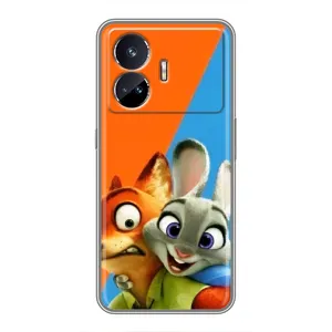Чехлы ЗВЕРОПОЛИС для Realme GT5 (Ник и Хопс)