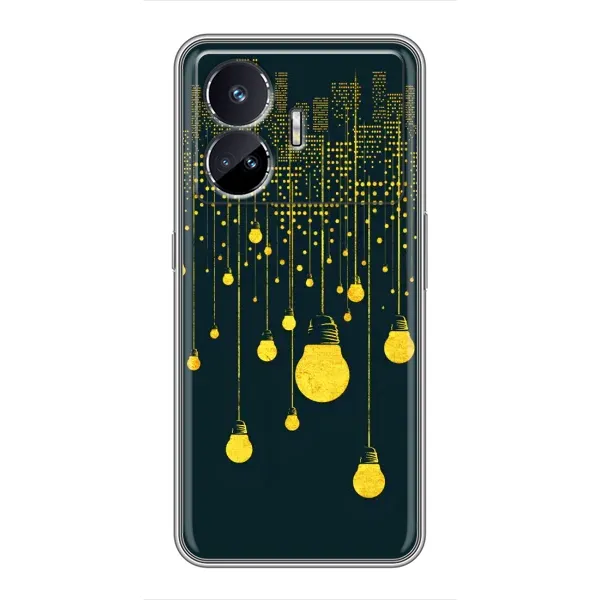 Чехол с рисунком «Ночной город» для Realme GT5 Чехол с рисунком «Ночной город» для Realme GT5