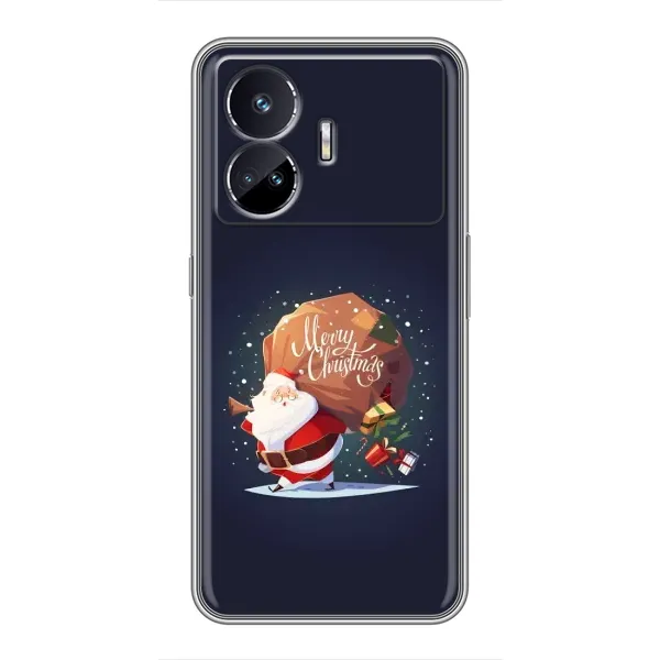 Чехол с рисунком «Подарки от Санты» для Realme GT5 Чехол с рисунком «Подарки от Санты» для Realme GT5