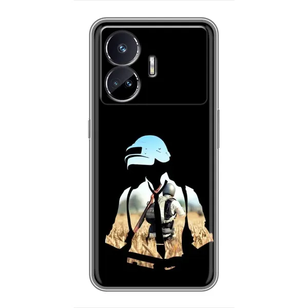Чехол с рисунком «Пубг мен» для Realme GT5 Чехол с рисунком «Пубг мен» для Realme GT5