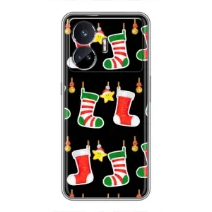 Силіконовий бампер на різдво для Realme GT5 (Різдвяні подарунки)