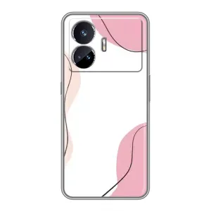 Чехол с рисунком «Розовый фон» для Realme GT5