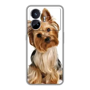 Чохол (ТПУ) Милі песики для Realme GT5 (Пес Терьєр)