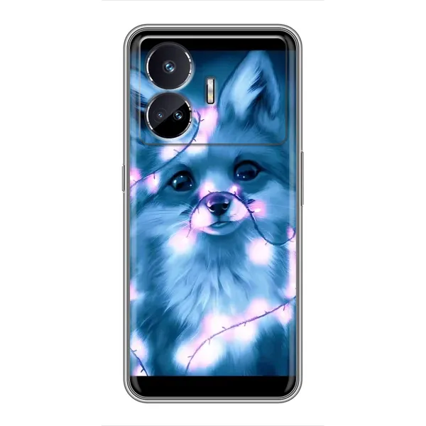 Чехол с рисунком «Яркая Лиса» для Realme GT5 Чехол с рисунком «Яркая Лиса» для Realme GT5