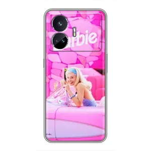 Силиконовый Чехол Барби Фильм на Realme GT5 (Зставка)