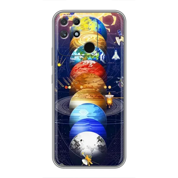 Чехол с рисунком «Арт планети» для Realme NARZO 30A Чехол с рисунком «Арт планети» для Realme NARZO 30A