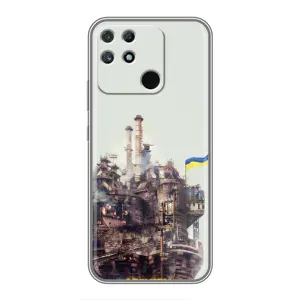 Чехлы на военную тематику для Realme NARZO 30A (Азовсталь)