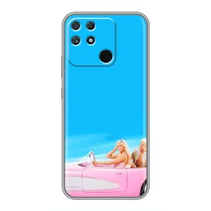 Силиконовый Чехол Барби Фильм на Realme NARZO 30A (Барби и Кен)