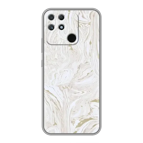 Чехол с рисунком «белый мрамор» для Realme NARZO 30A Чехол с рисунком «белый мрамор» для Realme NARZO 30A