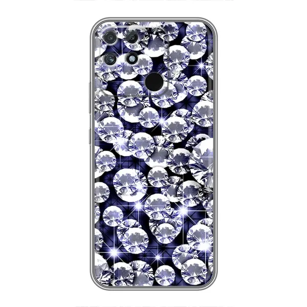 Чехол с рисунком «Бриллианты» для Realme NARZO 30A