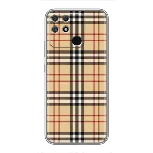 Чехол с рисунком «Burberry стиль» для Realme NARZO 30A