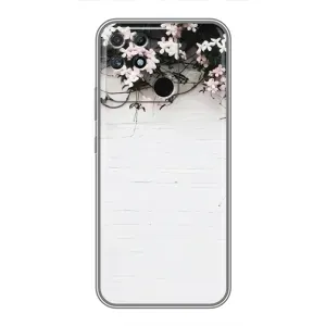 Чохли з тематикою "КВІТИ" на Realme NARZO 30A (Квіти на стіні)