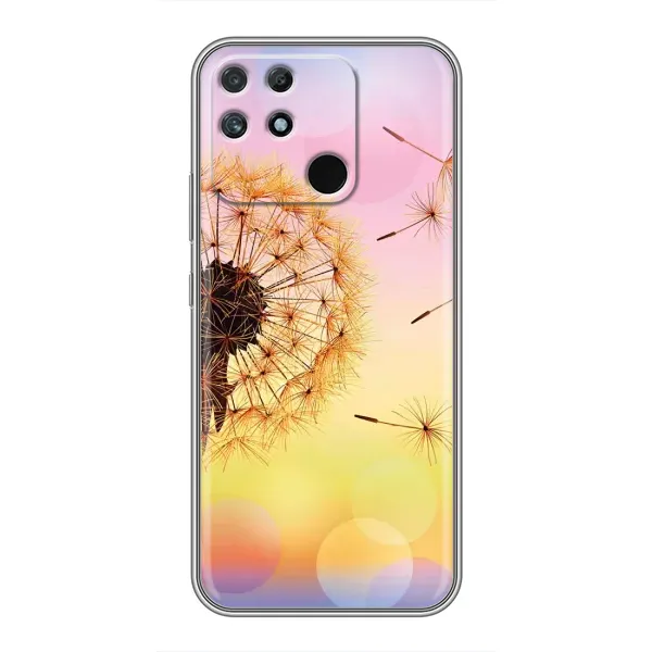 Чехол с рисунком «Цветок-одуванчик» для Realme NARZO 30A Чехол с рисунком «Цветок-одуванчик» для Realme NARZO 30A