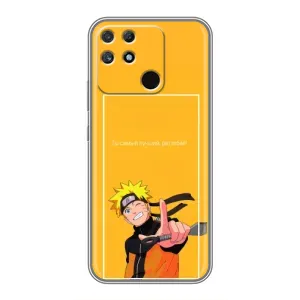 Чехлы с принтом Наруто на Realme NARZO 30A (Даттебаё)