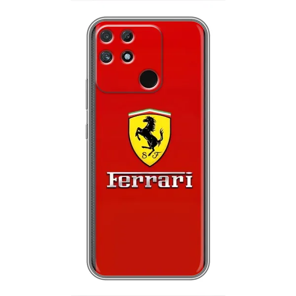 Чехол с рисунком «Ferrari Logo» для Realme NARZO 30A Чехол с рисунком «Ferrari Logo» для Realme NARZO 30A