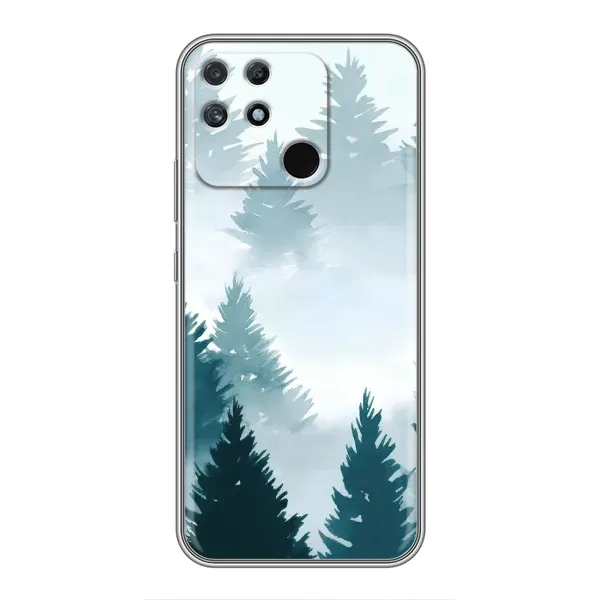 Чехол с рисунком «Горный лес» для Realme NARZO 30A Чехол с рисунком «Горный лес» для Realme NARZO 30A