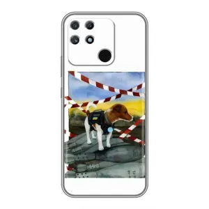 Чехол с принтом Собаки Патрон для Realme NARZO 30A (Храбрый Патрон)