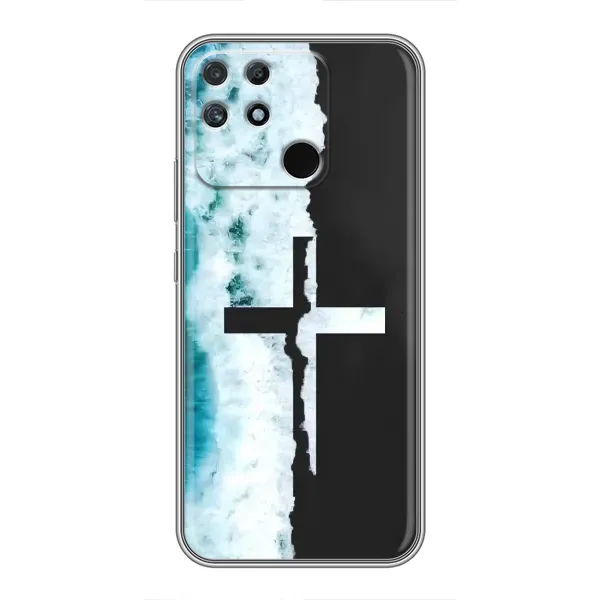 Чехол с рисунком «Хрест» для Realme NARZO 30A