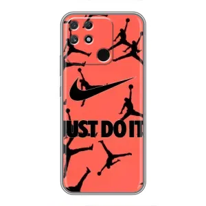 Силиконовый Чехол Nike Air Jordan на Реалми Нарзо 30а