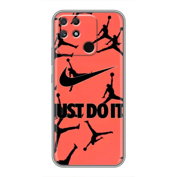 Чехол с рисунком «Just Do It» для Realme NARZO 30A Чехол с рисунком «Just Do It» для Realme NARZO 30A